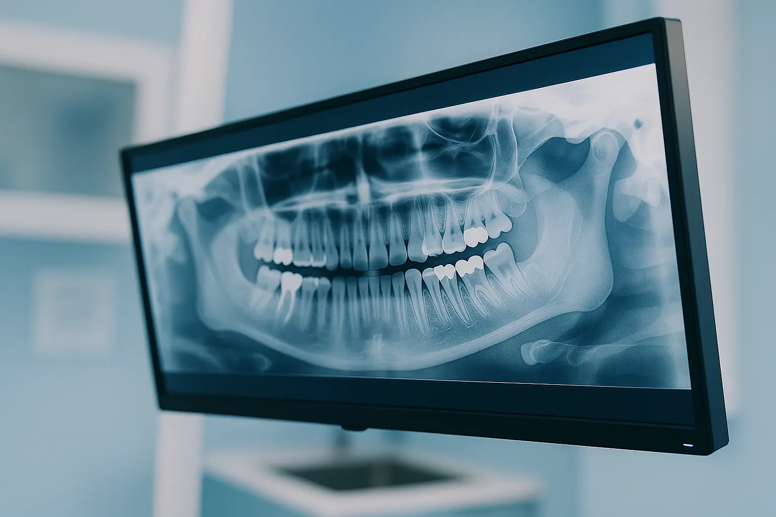 Radiografía de tratamiento endodóntico