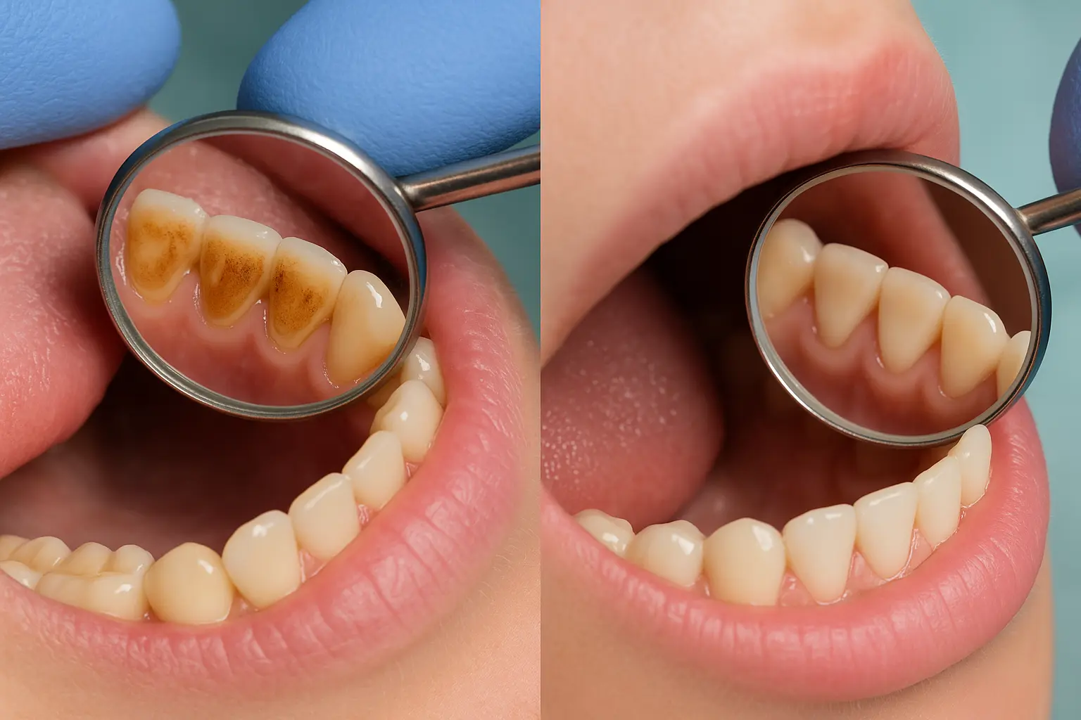 Limpieza dental infantil
