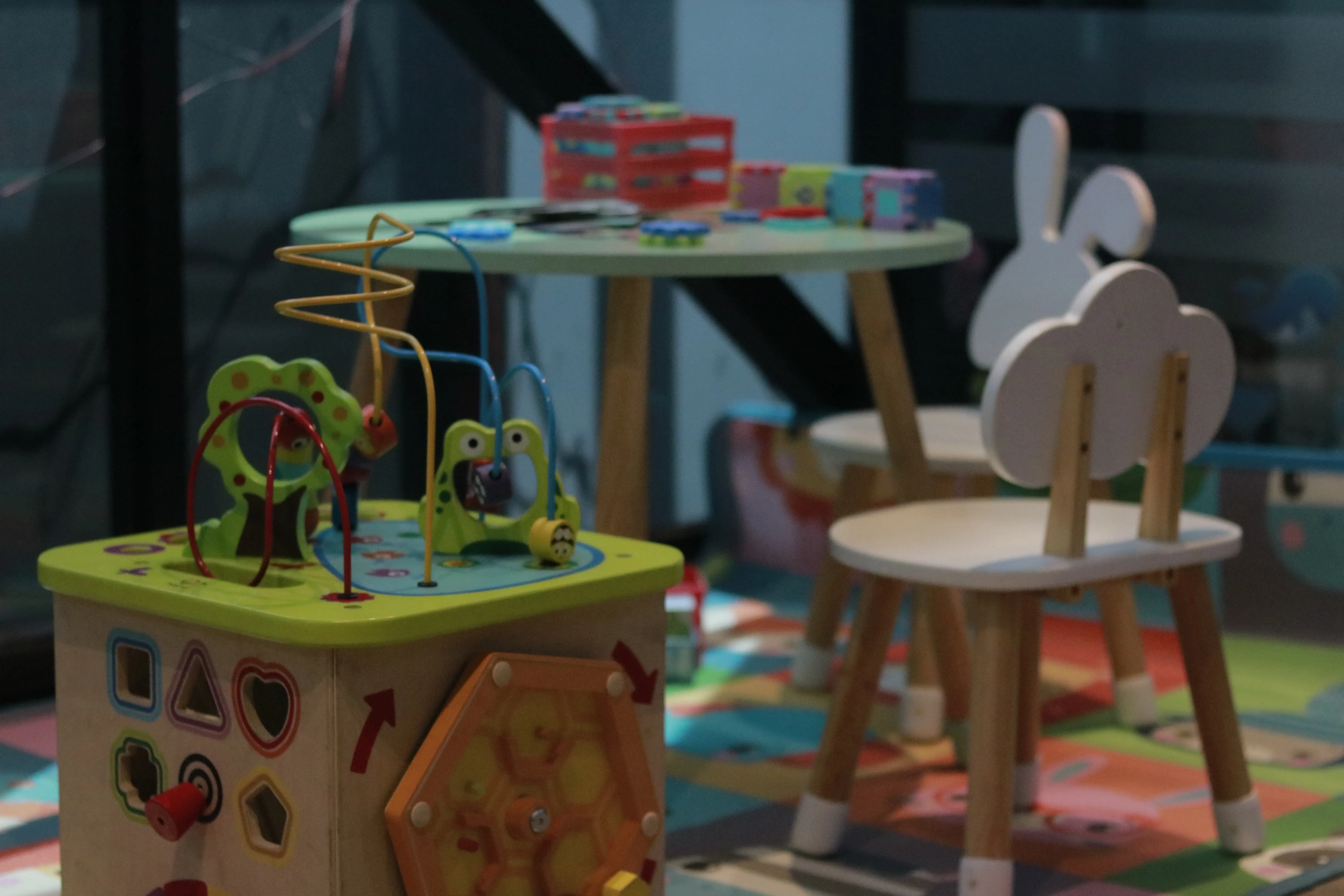 Área de juegos para niños